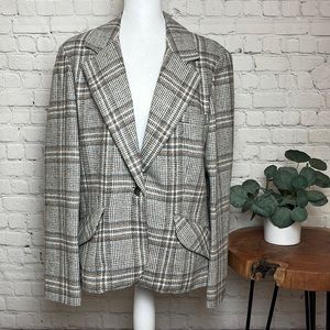 Jantzen 70s Tan Plaid Sport Coat Blazer